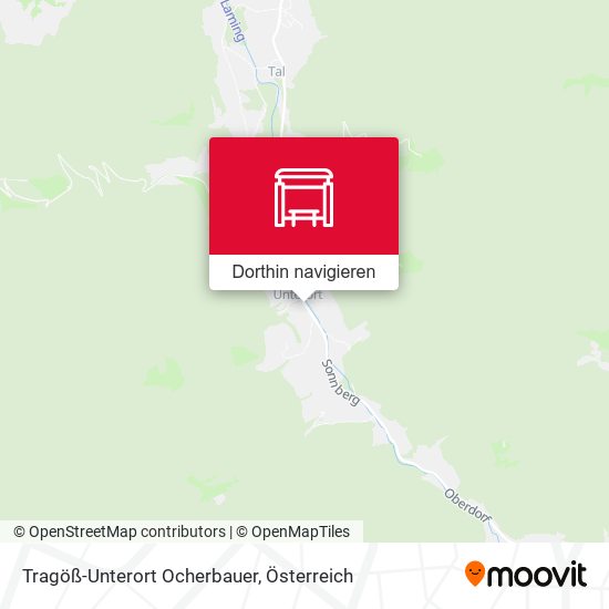 Tragöß-Unterort Ocherbauer Karte
