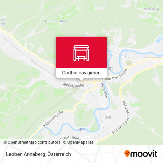 Leoben Annaberg Karte