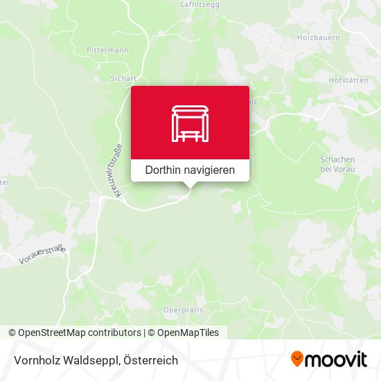 Vornholz Waldseppl Karte