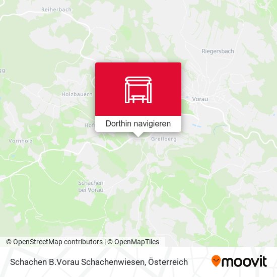 Schachen B.Vorau Schachenwiesen Karte