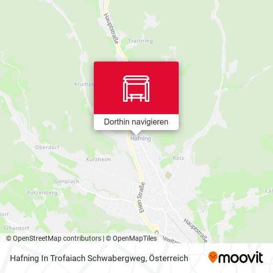 Hafning In Trofaiach Schwabergweg Karte