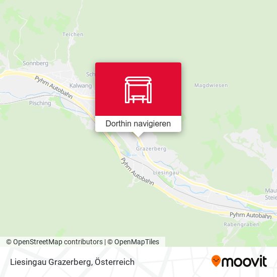 Liesingau Grazerberg Karte