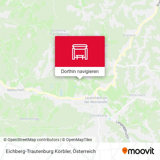 Eichberg-Trautenburg Körbler Karte