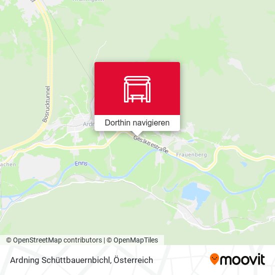 Ardning Schüttbauernbichl Karte