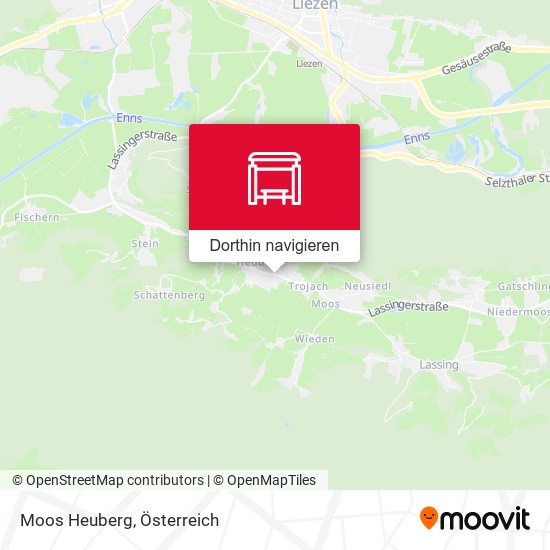 Moos Heuberg Karte