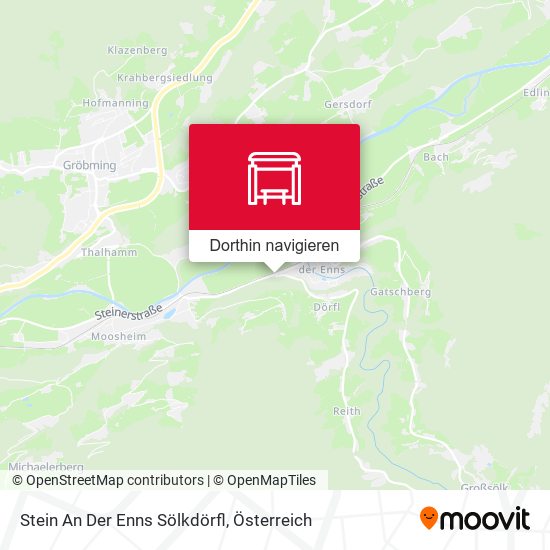 Stein An Der Enns Sölkdörfl Karte