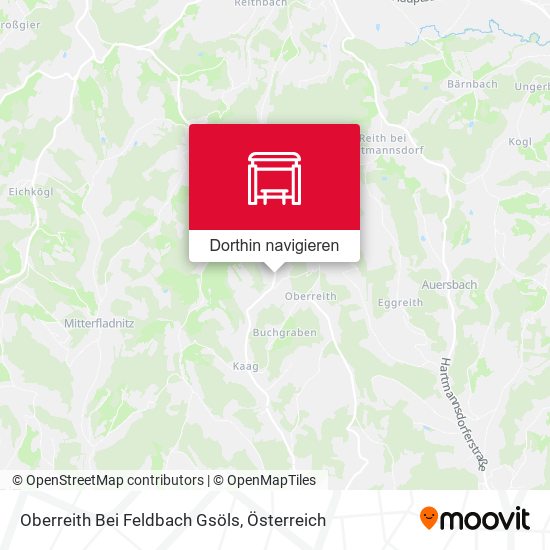 Oberreith Bei Feldbach Gsöls Karte