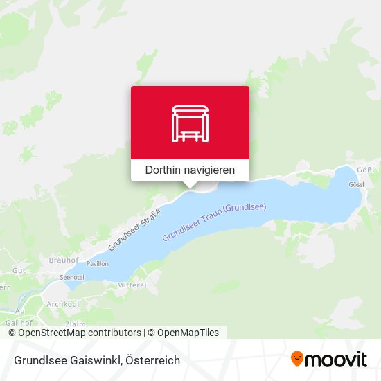 Grundlsee Gaiswinkl Karte