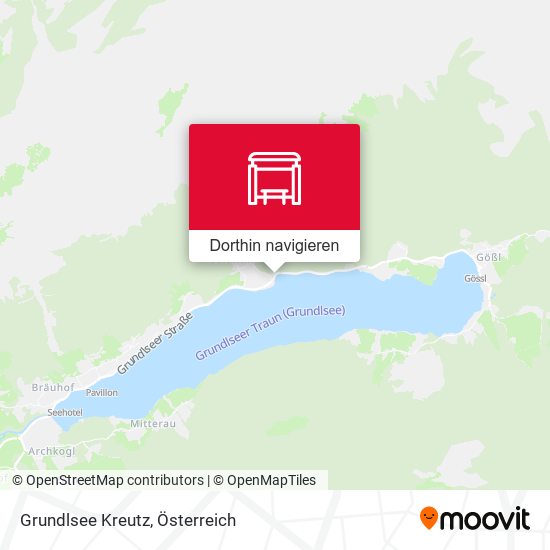 Grundlsee Kreutz Karte