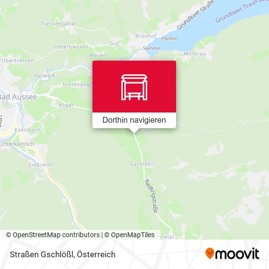 Straßen Gschlößl Karte