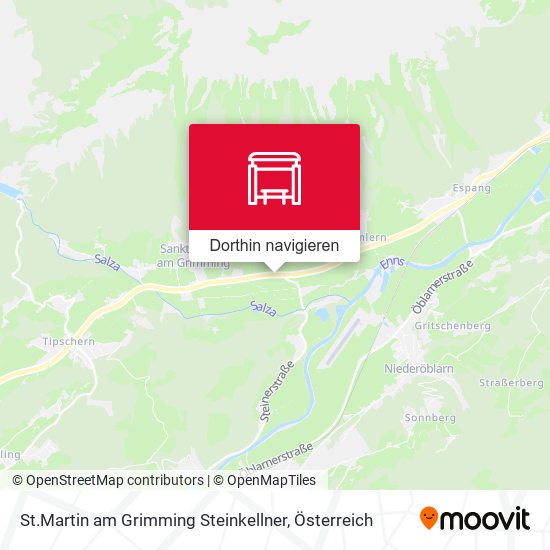 St.Martin am Grimming Steinkellner Karte
