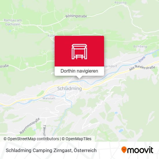 Schladming Camping Zirngast Karte