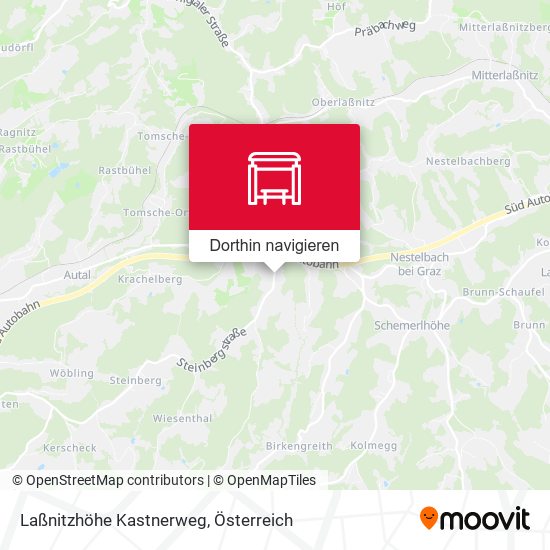 Laßnitzhöhe Kastnerweg Karte