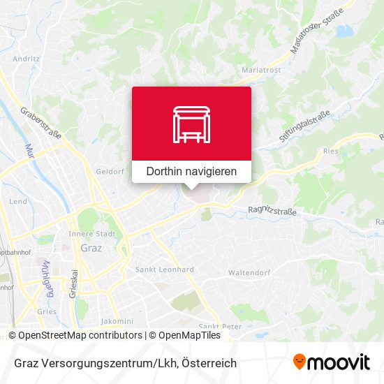 Graz Versorgungszentrum/Lkh Karte