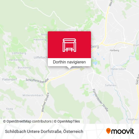 Schildbach Untere Dorfstraße Karte