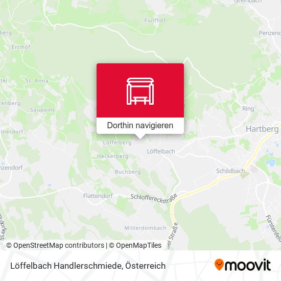 Löffelbach Handlerschmiede Karte