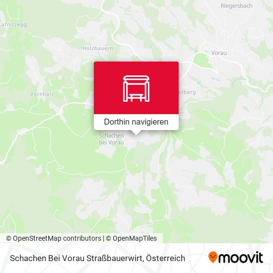 Schachen Bei Vorau Straßbauerwirt Karte