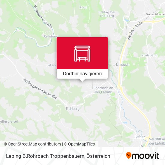 Lebing B.Rohrbach Troppenbauern Karte
