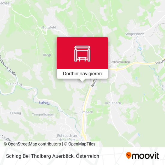 Schlag Bei Thalberg Auerbäck Karte