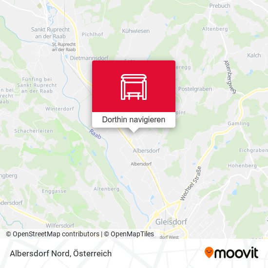 Albersdorf Nord Karte