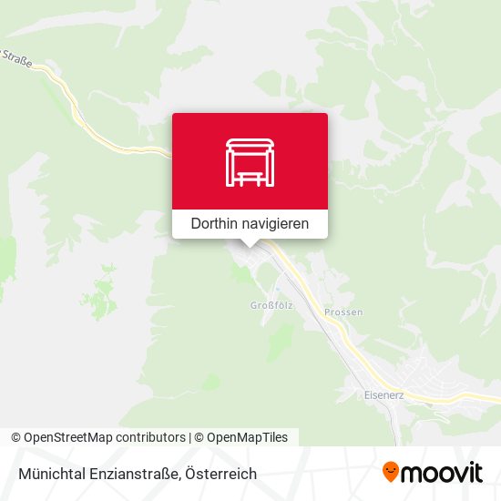 Münichtal Enzianstraße Karte
