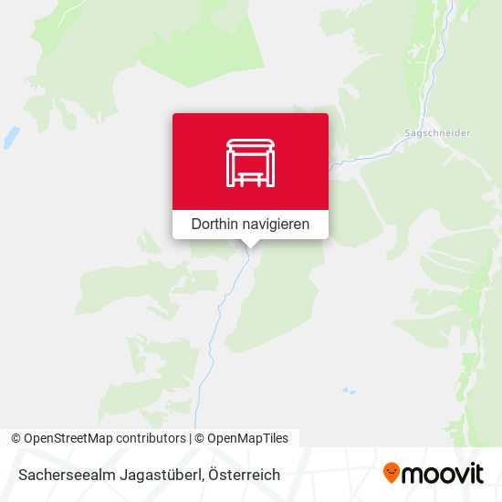 Sacherseealm Jagastüberl Karte