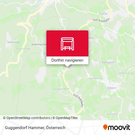 Guggendorf Hammer Karte