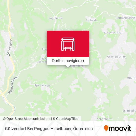 Götzendorf Bei Pinggau Haselbauer Karte