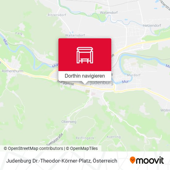 Judenburg Dr.-Theodor-Körner-Platz Karte