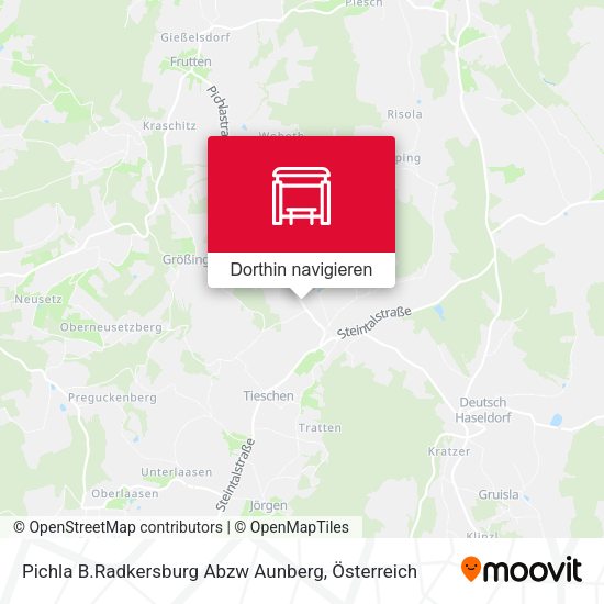 Pichla B.Radkersburg Abzw Aunberg Karte