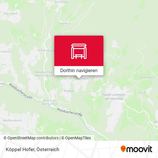 Köppel Hofer Karte