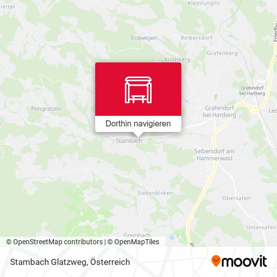 Stambach Glatzweg Karte