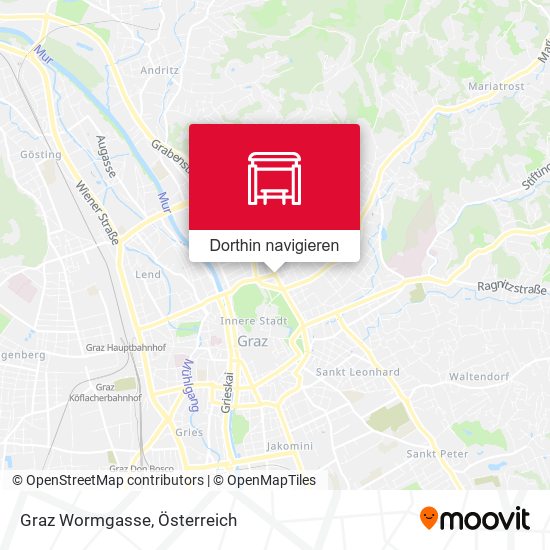 Graz Wormgasse Karte