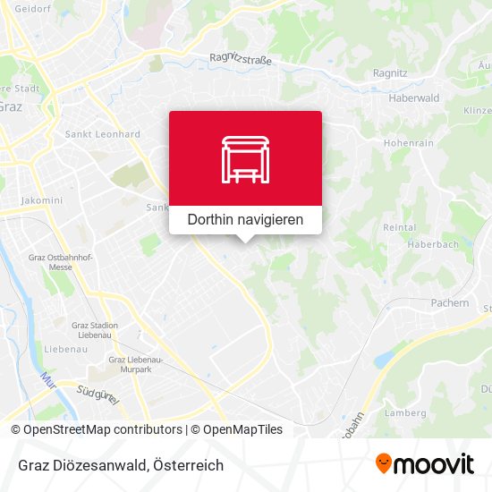 Graz Diözesanwald Karte