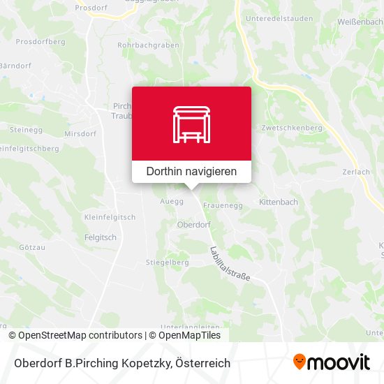 Oberdorf B.Pirching Kopetzky Karte