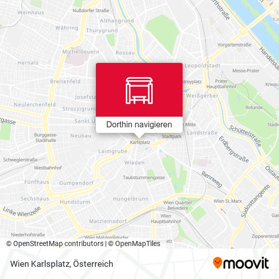 Wien Karlsplatz Karte