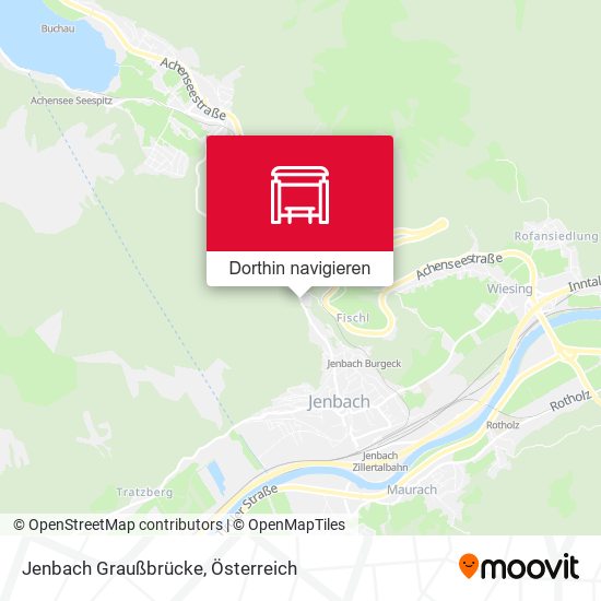 Jenbach Graußbrücke Karte