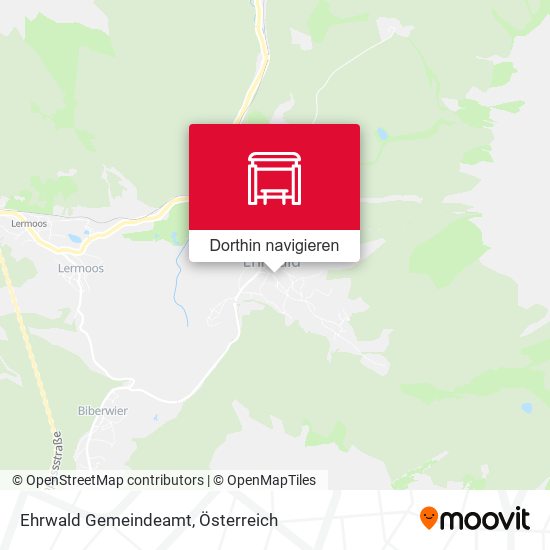 Ehrwald Gemeindeamt Karte