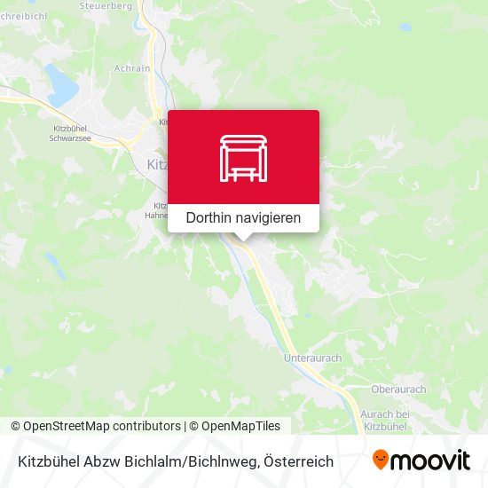 Kitzbühel Abzw Bichlalm / Bichlnweg Karte