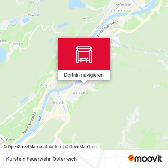 Kufstein Feuerwehr Karte