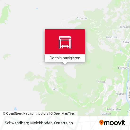 Schwendberg Melchboden Karte