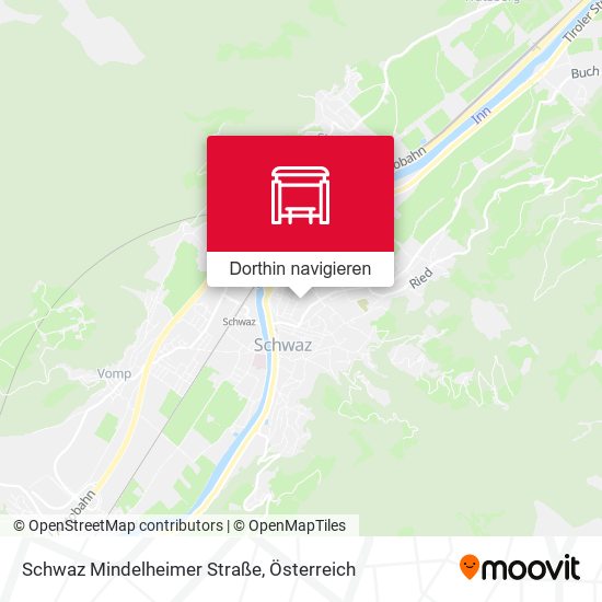 Schwaz Mindelheimer Straße Karte