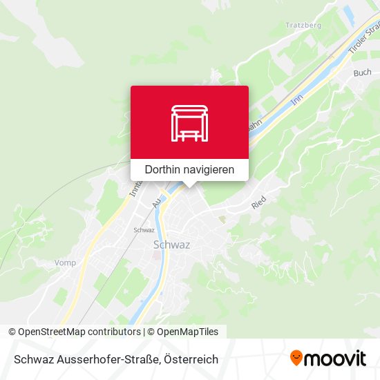 Schwaz Ausserhofer-Straße Karte