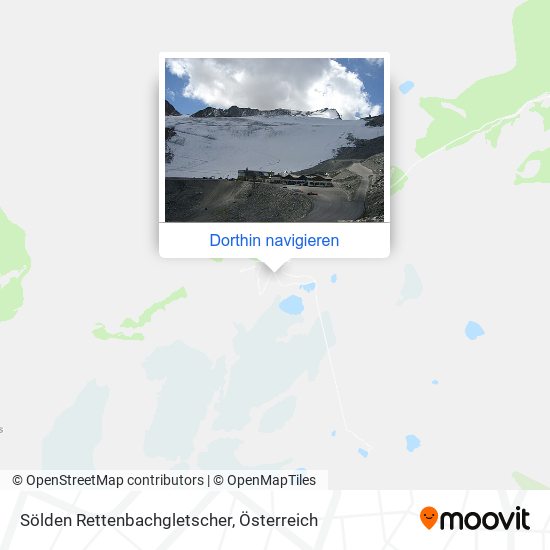 Sölden Rettenbachgletscher Karte