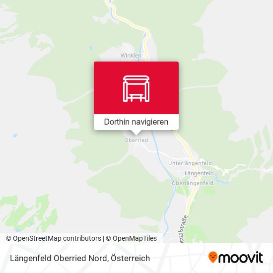 Längenfeld Oberried Nord Karte