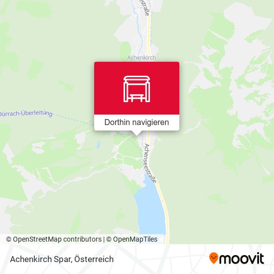 Achenkirch Spar Karte