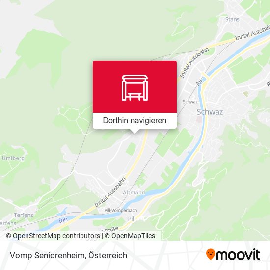 Vomp Seniorenheim Karte