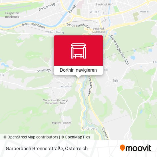 Gärberbach Brennerstraße Karte