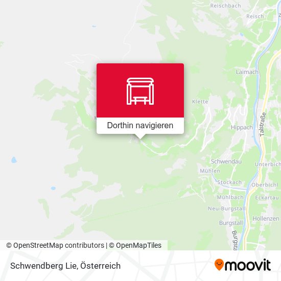 Schwendberg Lie Karte