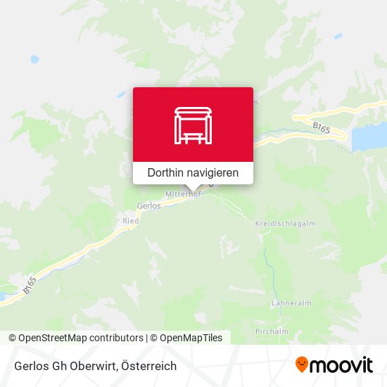 Gerlos Gh Oberwirt Karte